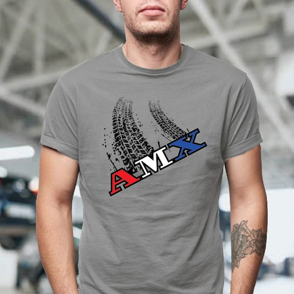 T Shirt AMC AMX Auto American Motors Corporation Custom Classic Muscle Car