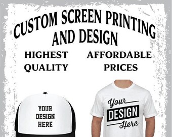 Custom Screen Printing – Your Logo on Tees, Hats, Hoodies