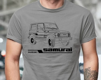 SAMURAI ZUKE Custom Off Road 4x4 T Shirt Tee