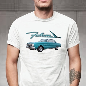Falcon Custom Hot Rod Antique Classic Muscle Car 2 Door T-Shirt