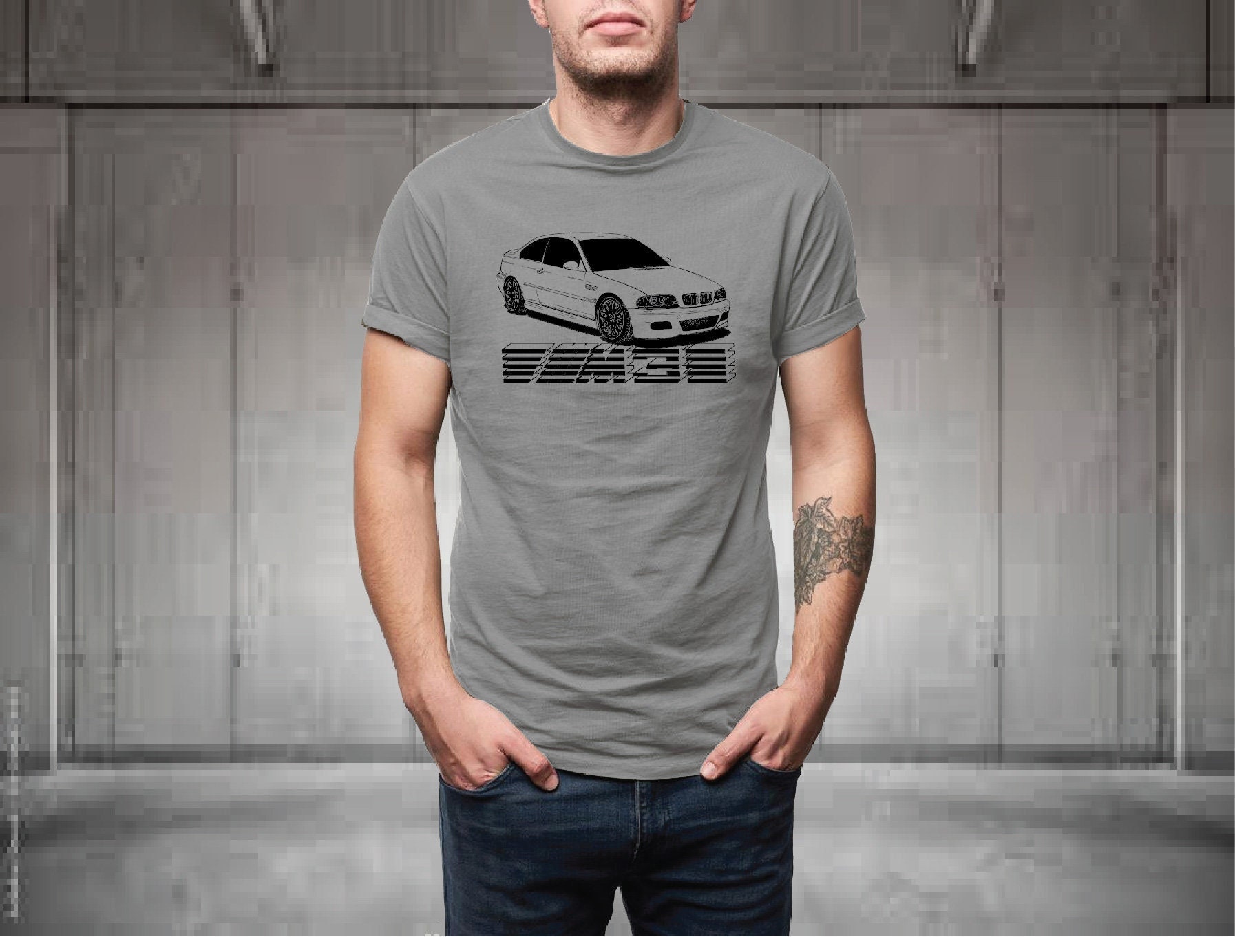 BMW M3 Front T-Shirt - Mens from TShirtGrill UK