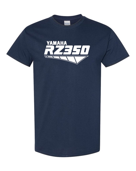 YAMAHA 正規品　ロゴ Tシャツ　RZ350黒　レア品 RZ350 RZ 350 Old School Retro Two Stroke Cafe Logo Decal Short