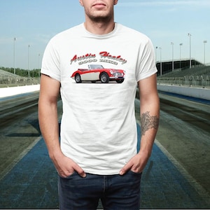 Healey 3000 MK3 Custom Classic Antique Cool Car T Shirt