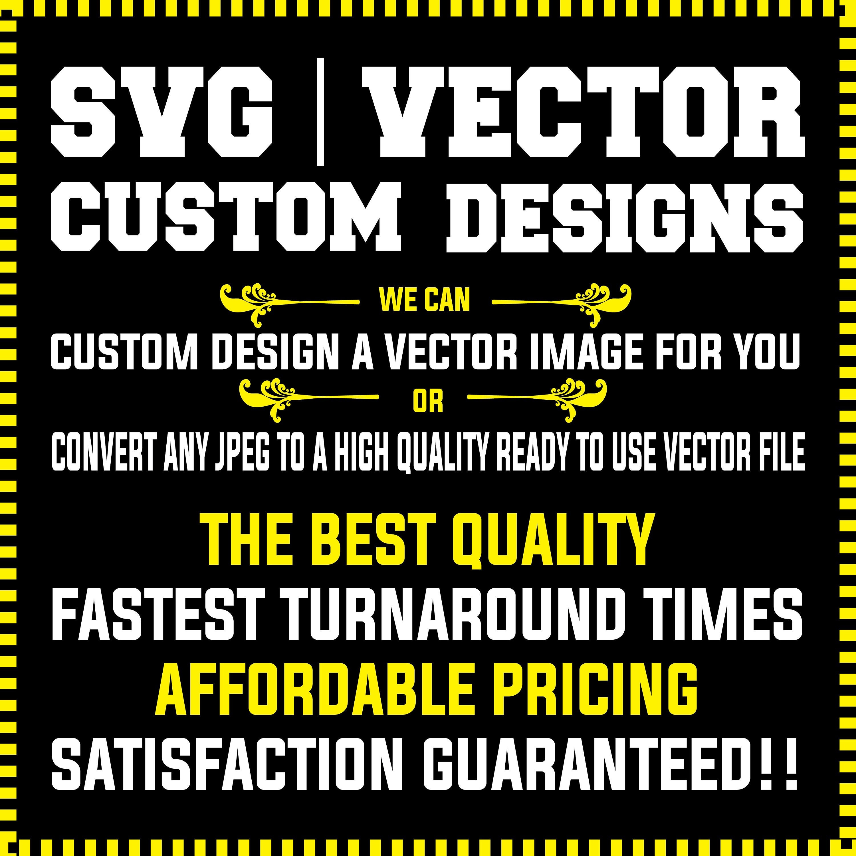 Custom SVG Designs Custom SVG Files for Cricut Cameo Silhouette Vinyl ...
