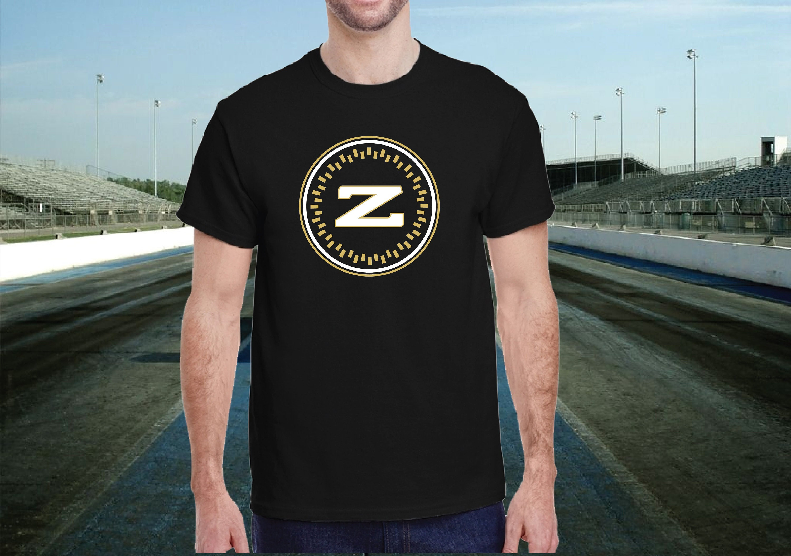 300ZX Z31 Custom Printed Sports Car Emblem Logo Ornament T-shirt