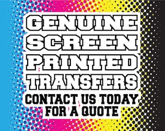 Trasferimenti serigrafici in plastisol personalizzati: pronti per la stampa