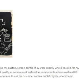 Handmade Screen Print Transfers – Plastisol Ink, Heat Press image 2