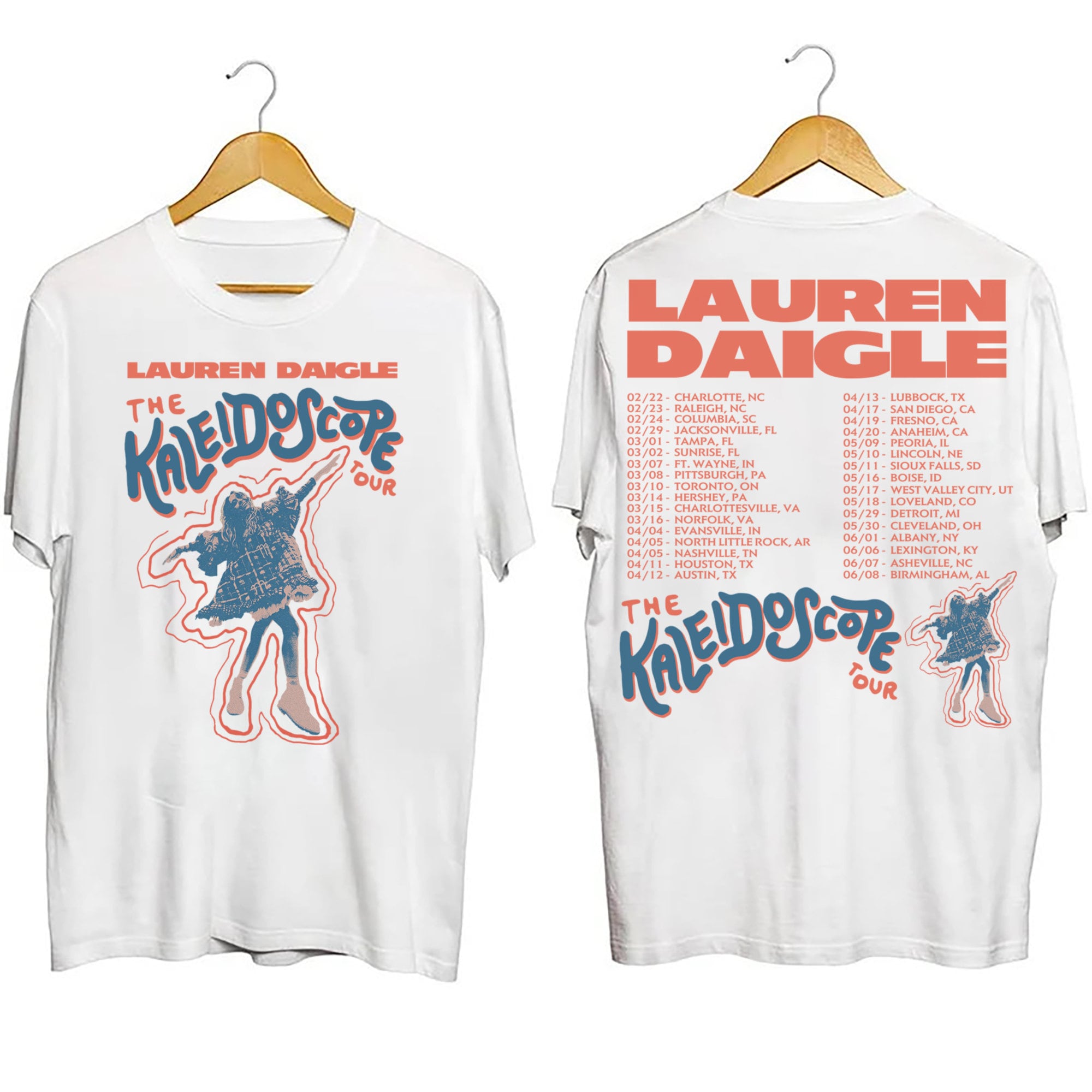 Lauren Daigle Shirt, Tour 2024 Thank God I Do Shirt, The Kaleidoscope Shirt