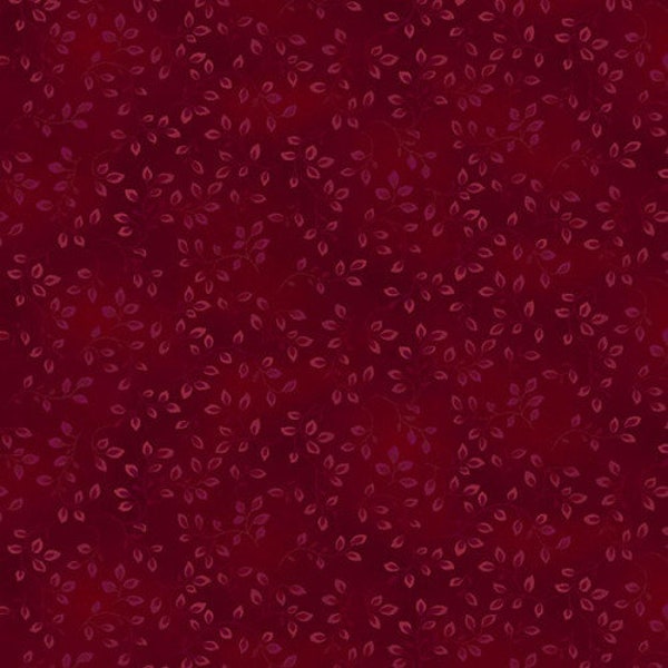 Henry Glass - Folio Basics - 7755-89 - Leaves - Wine - Accent - Blender - Color Principle - Tone-on-Tone