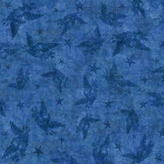 American Pride Fabric Cream Eagle Blender Patriotic Fabrics