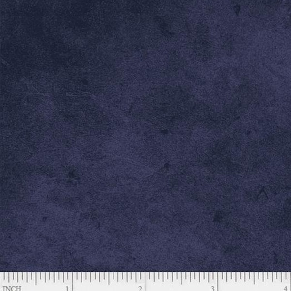 P&B Textiles - Navy Suede - SUE6302-DN - Basic - Texture - Blue - Navy - Blender - Accent - One More Yard