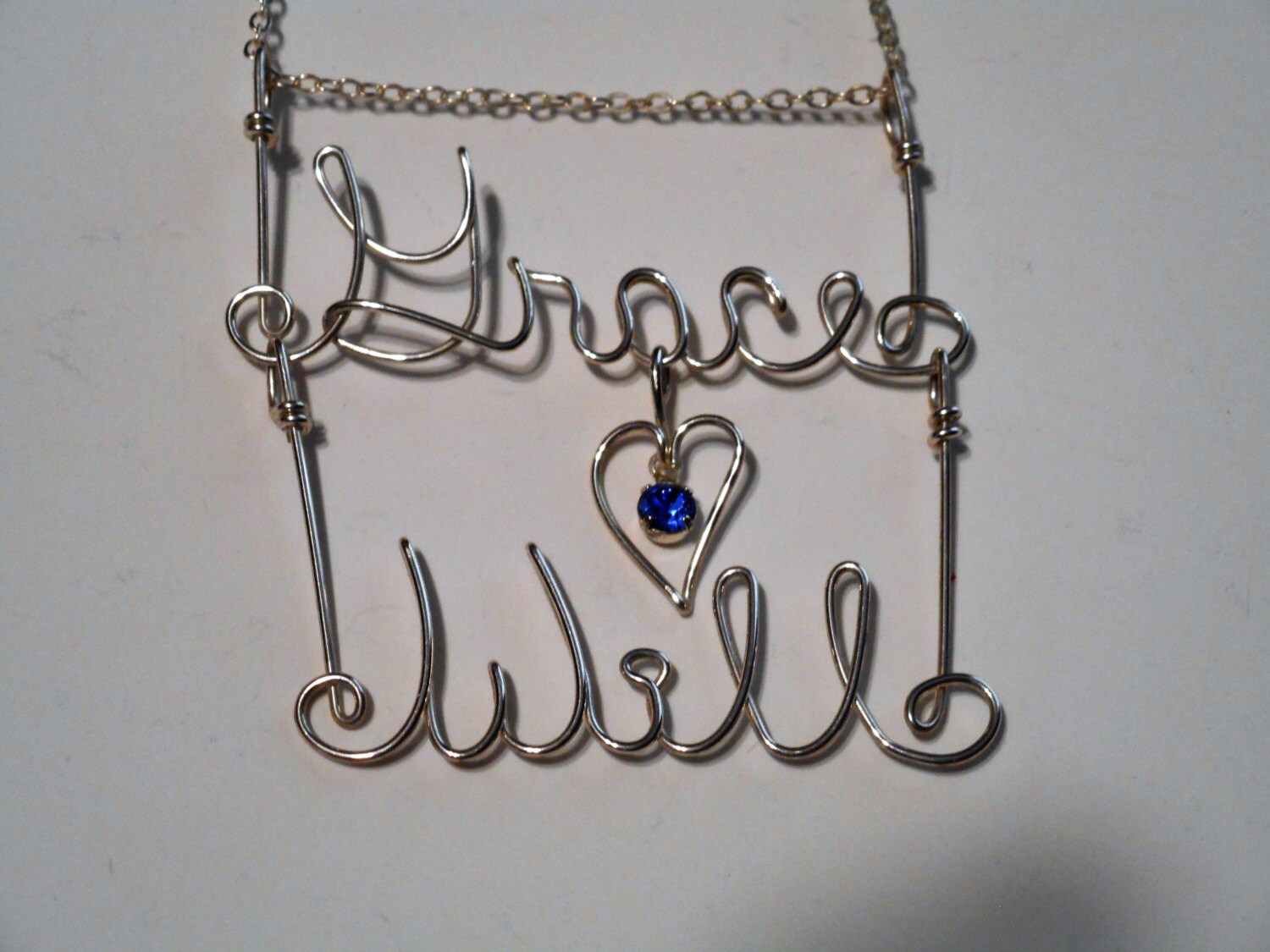 12K Gold Filled Name Chain Necklace - Etsy