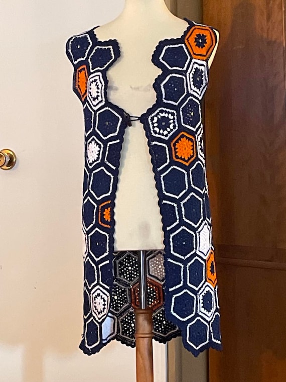 Gilet Pull De Grand Mere Le Gilet Vague En Laine Mérinos D'Arles