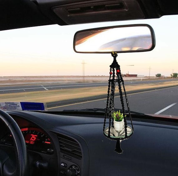 Car Pendant Bling Rear View Mirror Charm Hanging Ornament Decor Accessories  Gift