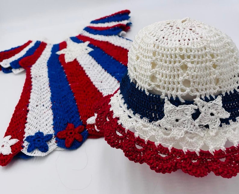 4th of july crochet dress