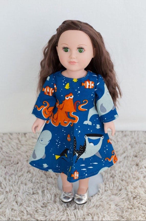 american girl blue sea dress