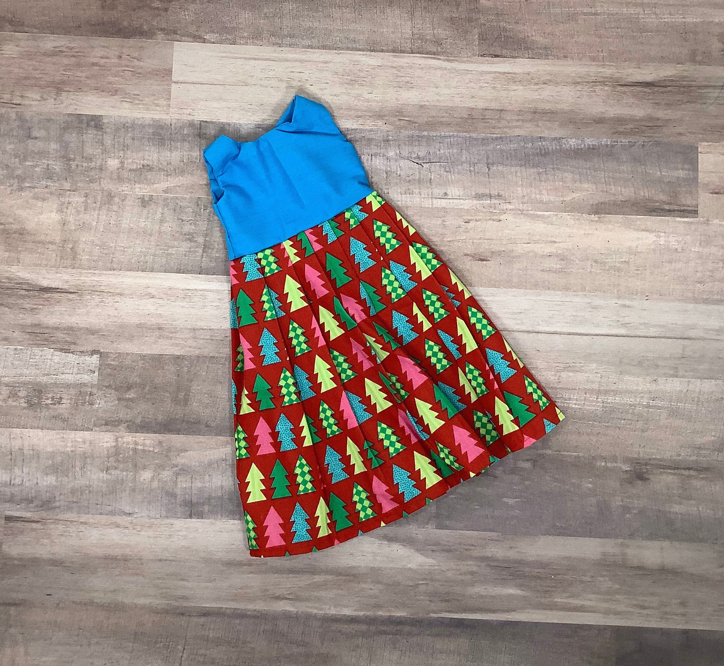 doll and me christmas dress