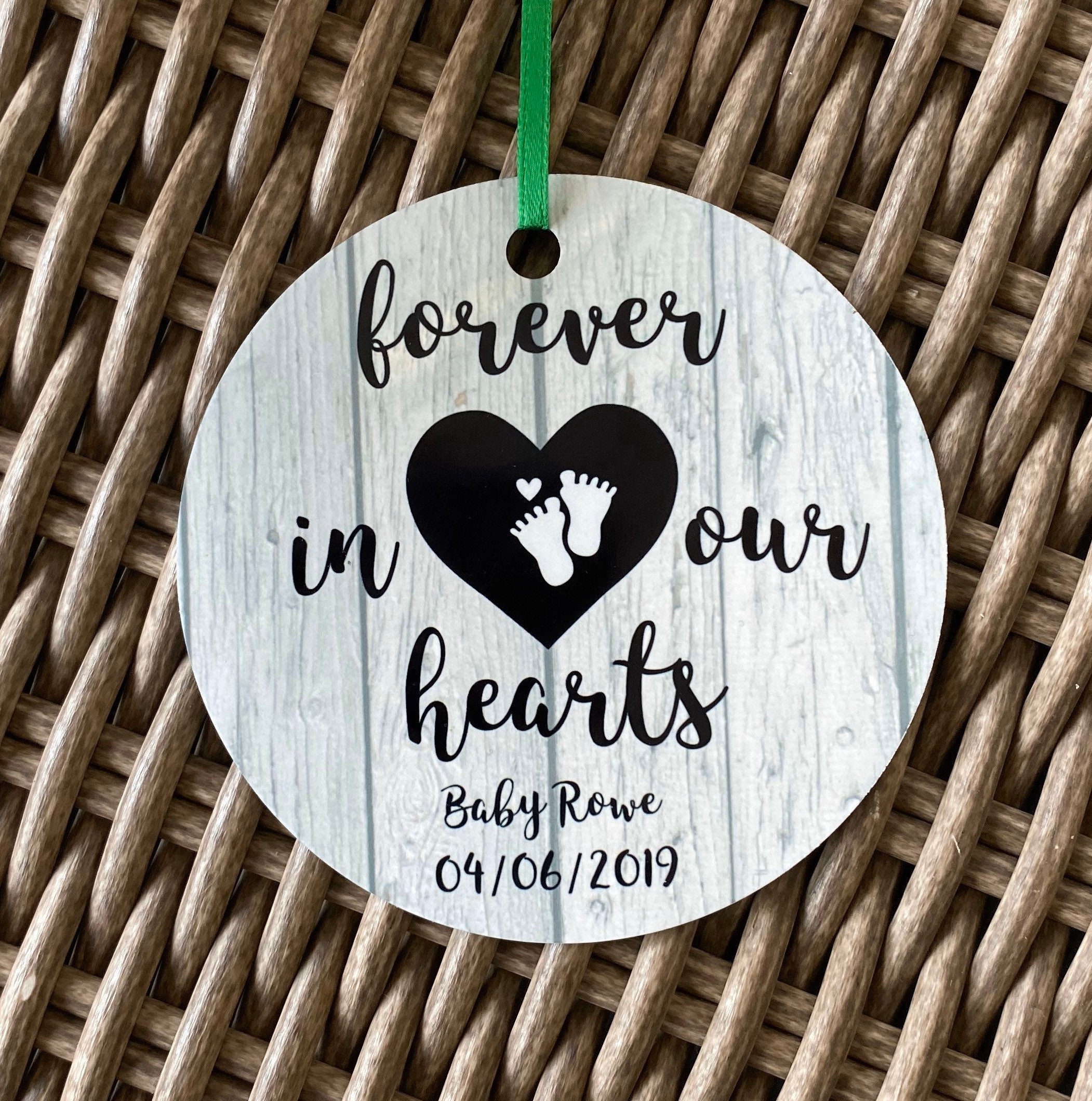 Pregnancy Loss Ornament Infant Loss Ornament Memorial Etsy