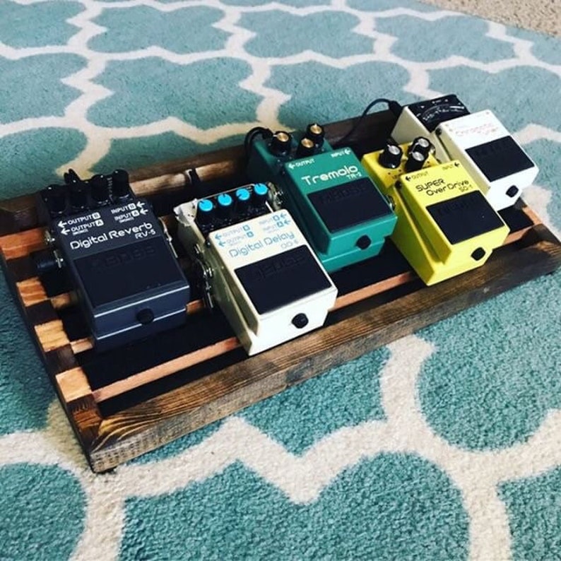 Guitar Pedalboard Etsy