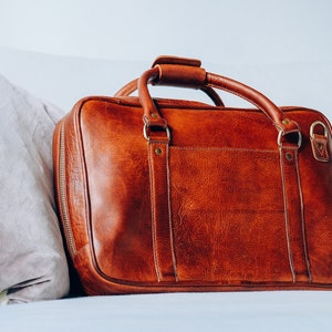 15" Leather Briefcase, Messenger Bag, Handmade leather bag, Cross-body Bag, Large Satchel, Laptop Bag, University Bag,Leather Shoulder Bag