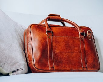 15" Leather Briefcase, Messenger Bag, Handmade leather bag, Cross-body Bag, Large Satchel, Laptop Bag, University Bag,Leather Shoulder Bag