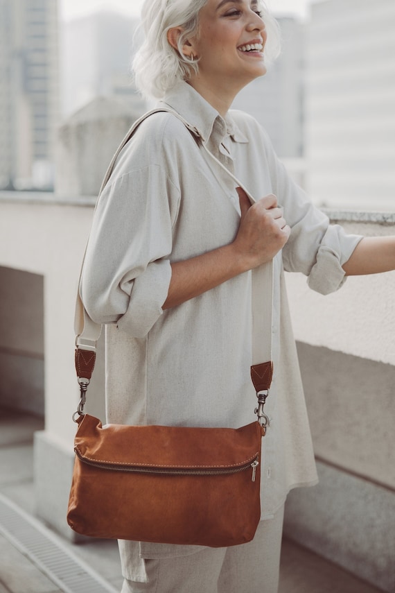 Sac cuir top agneau souple