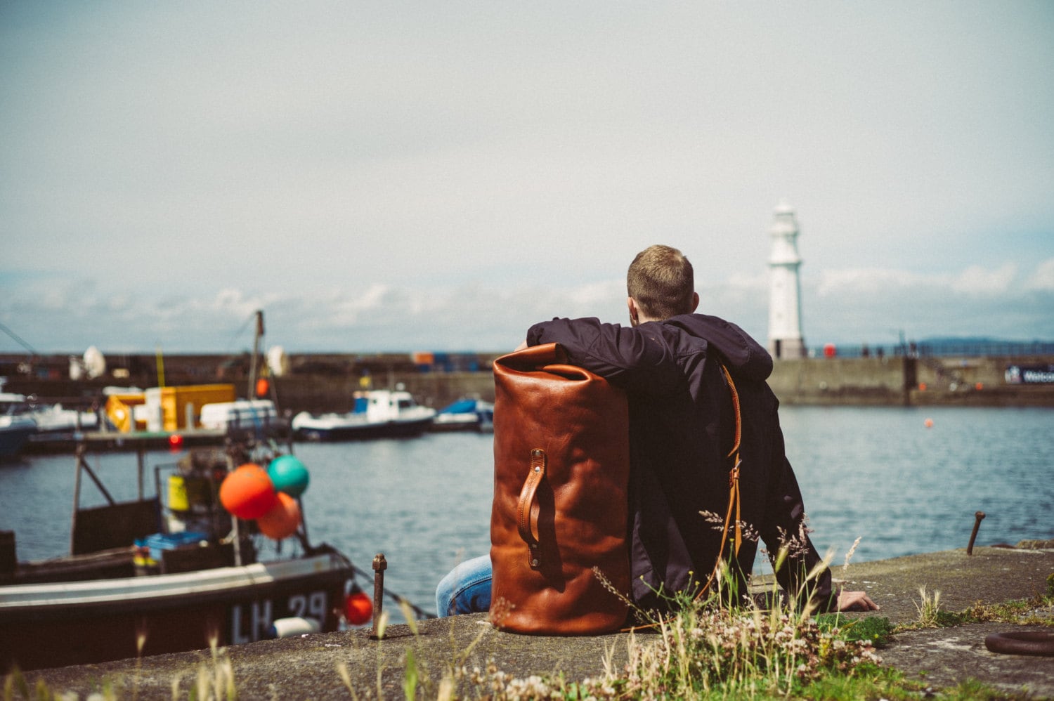 Military Leather Duffle Bag, Pack and Go, Leather Travel Bag, Carry on Luggage, Duffel Sack, Sea Sack, Army Duffle, Sailor Bag, Full Grain
