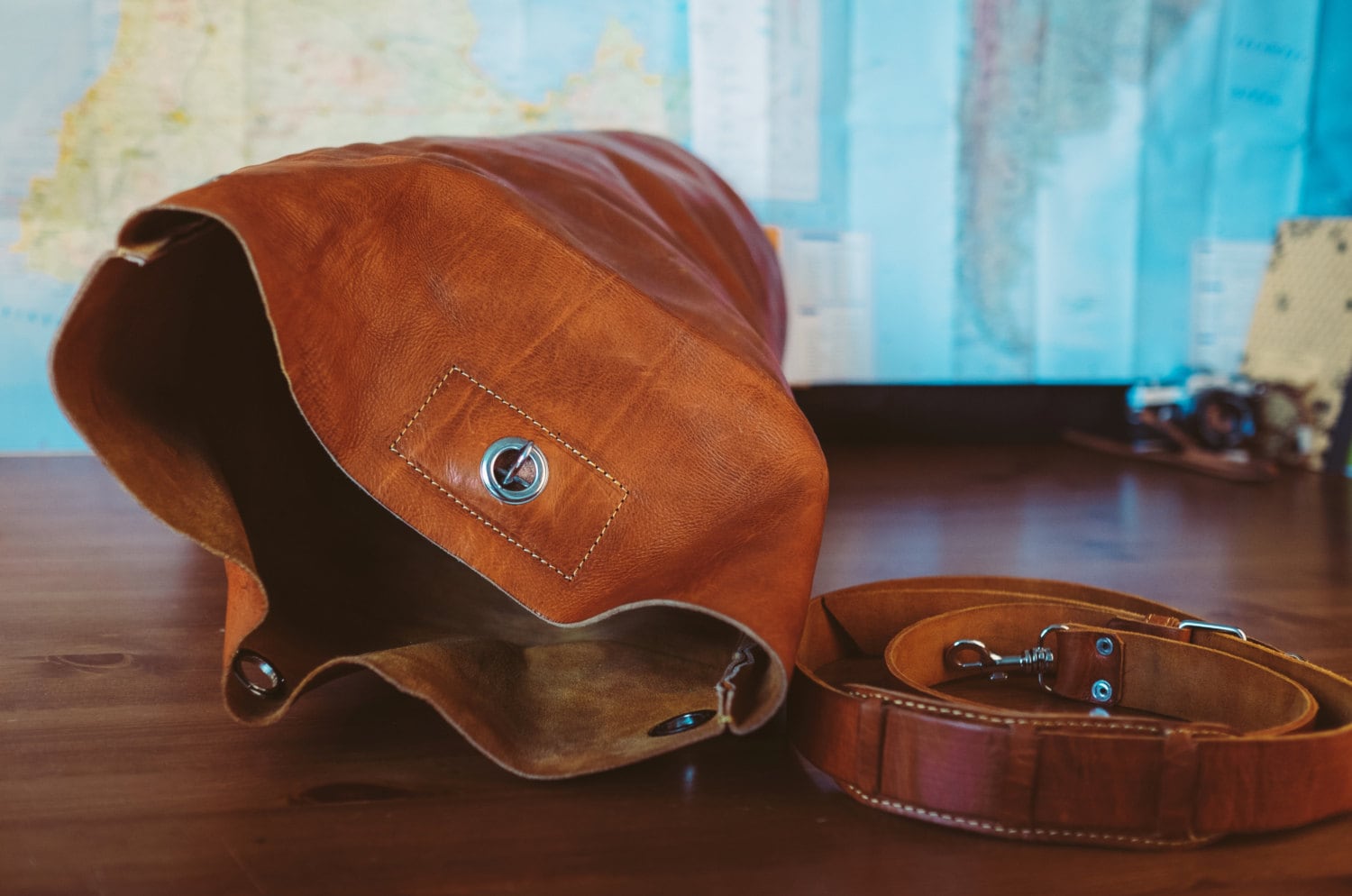 Military Leather Duffle Bag Pack and Go Leather Travel Bag Etsy