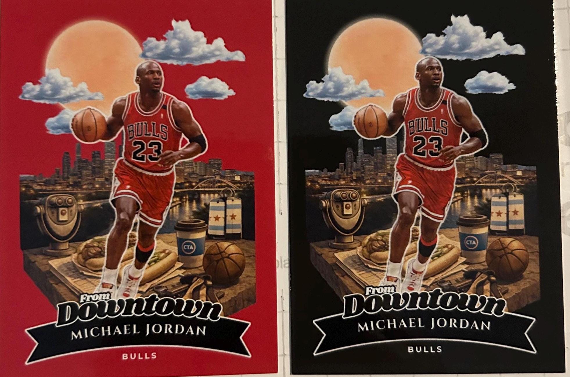 Michael Jordan Card 23 - Etsy