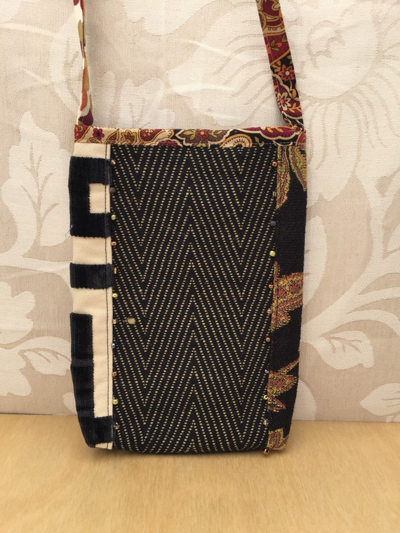 handmade fabric crossbody bags