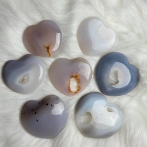 Druzy Agate Hearts You Pick image 2