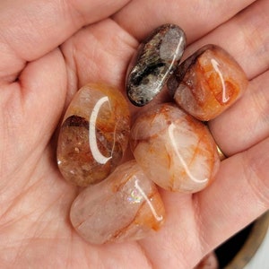 Fire Quartz Tumbles image 7