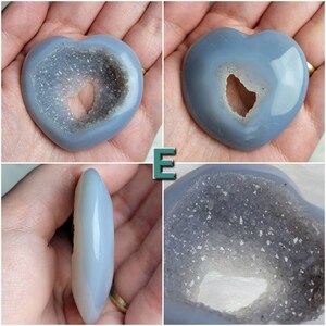 Druzy Agate Hearts You Pick E