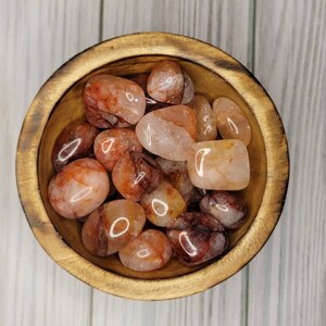 Fire Quartz Tumbles