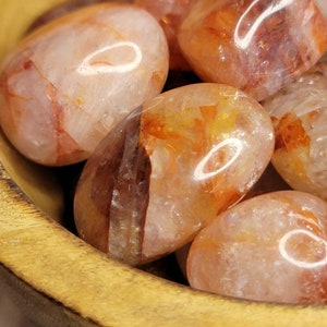 Fire Quartz Tumbles Bild 5