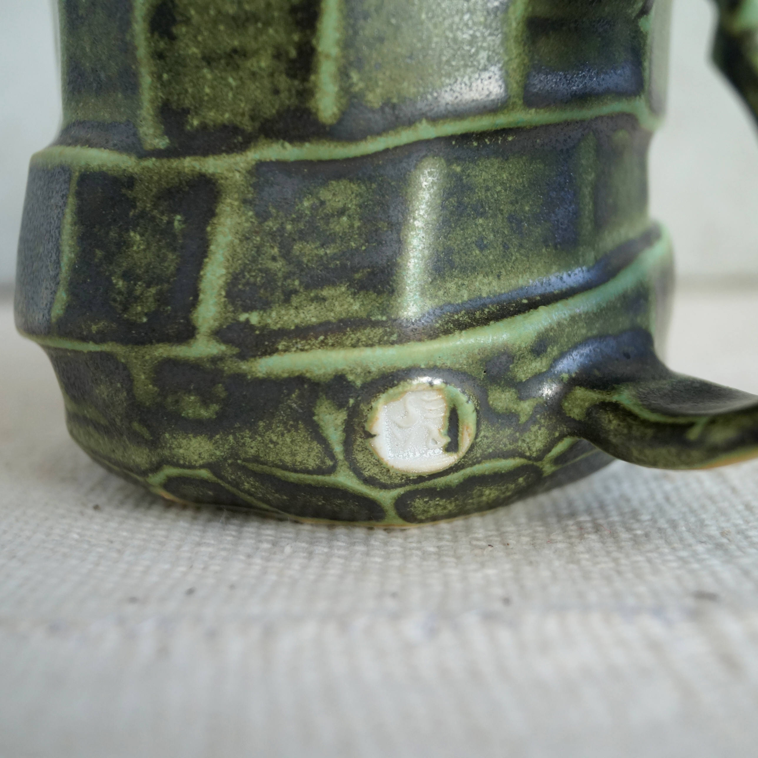 patina green glaze