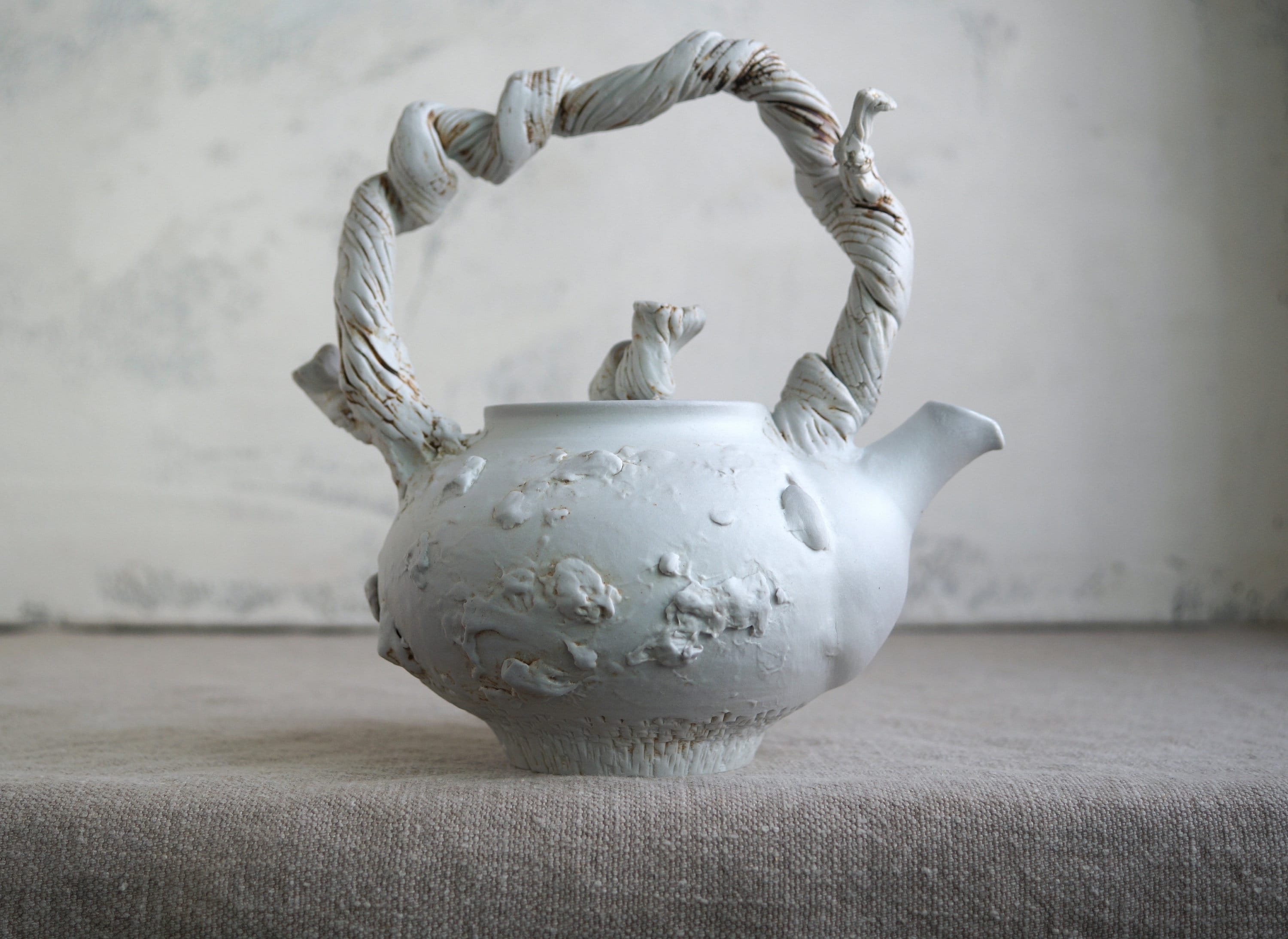 paintable ceramic tea set