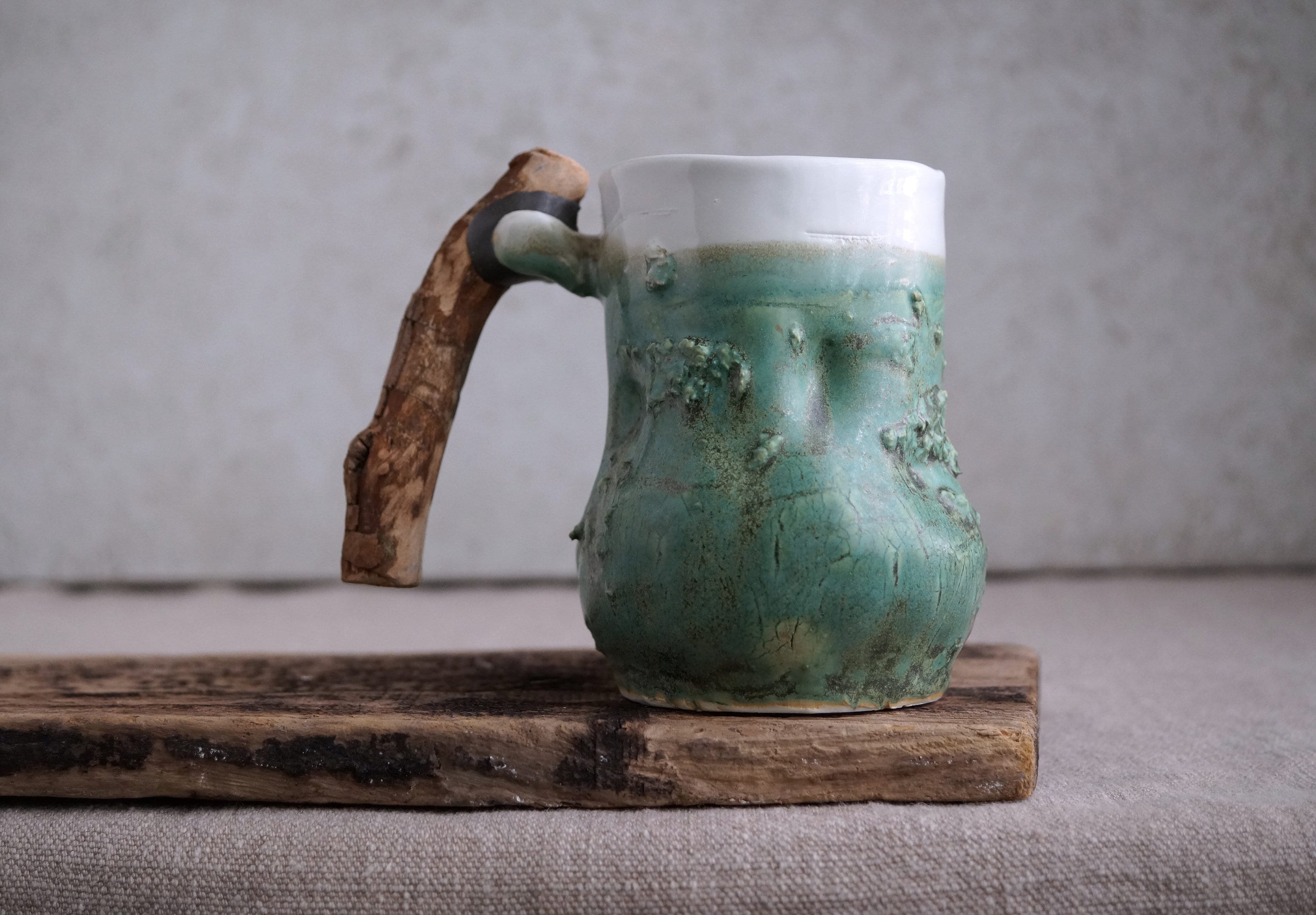 patina green glaze