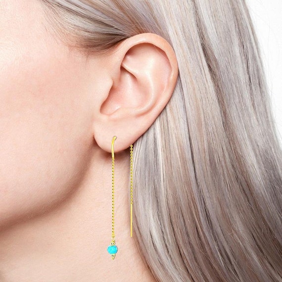 Lariat earrings clearance