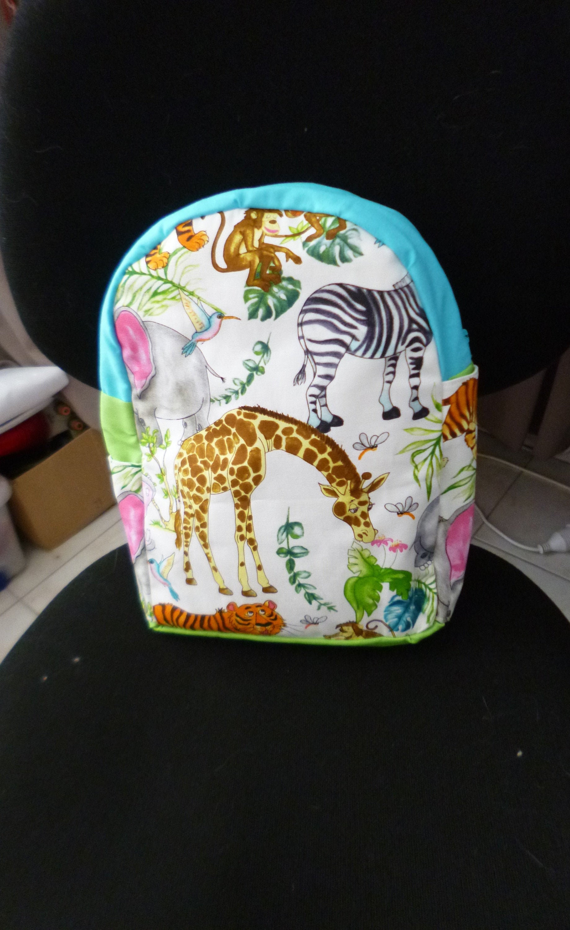 Backpack. Wild Animals Design. Practical and fun. Etsy