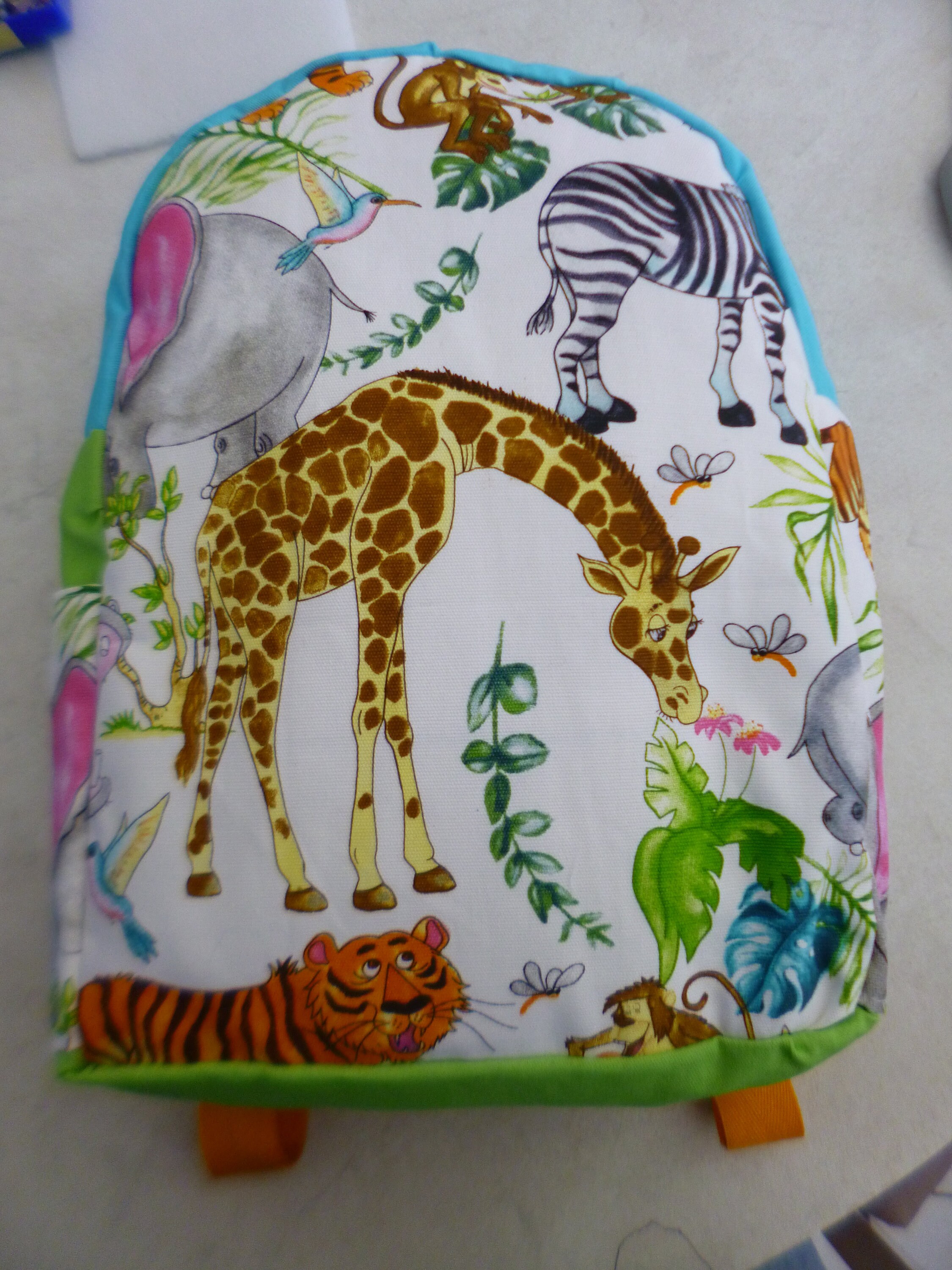 Backpack. Wild Animals Design. Practical and fun. Etsy