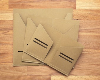 Washable Kraft Folder for Midori Traveler's Notebook