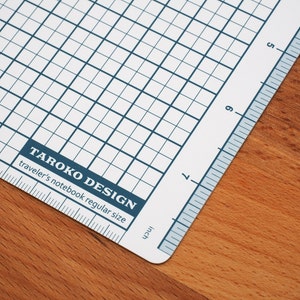 TRAVELER'S Notebook Plastic Sheet / Pencil Board A5/A6/Regular/Personal/Pocket/Passport Sizes Shitajiki image 3
