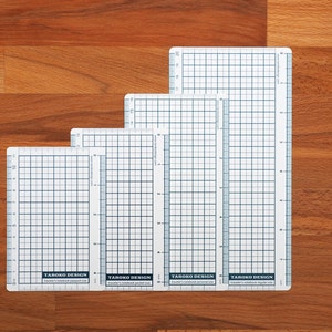 TRAVELER'S Notebook Kunststoffblatt/Bleistiftbrett - A5/A6/Regular/Personal/Pocket/Passport Größen Shitajiki