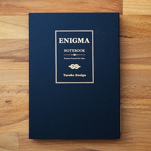 Enigma A5 Cuaderno de 384 páginas con papel Tomoe River para pluma estilográfica imagen 2