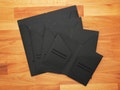 Black Washable Kraft Folder for Midori Traveler's Notebook