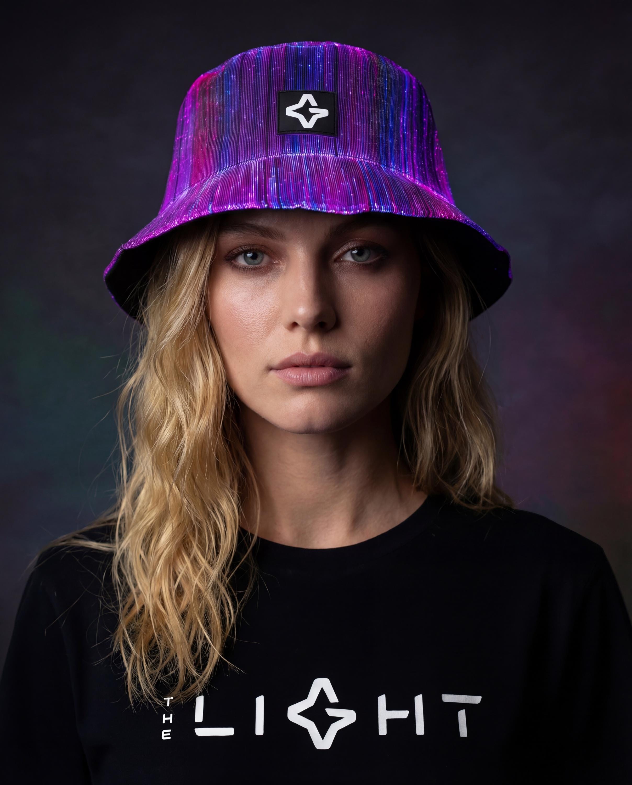 THE LIGHT - Led Bucket Hat Color Changing Light up Bucket 