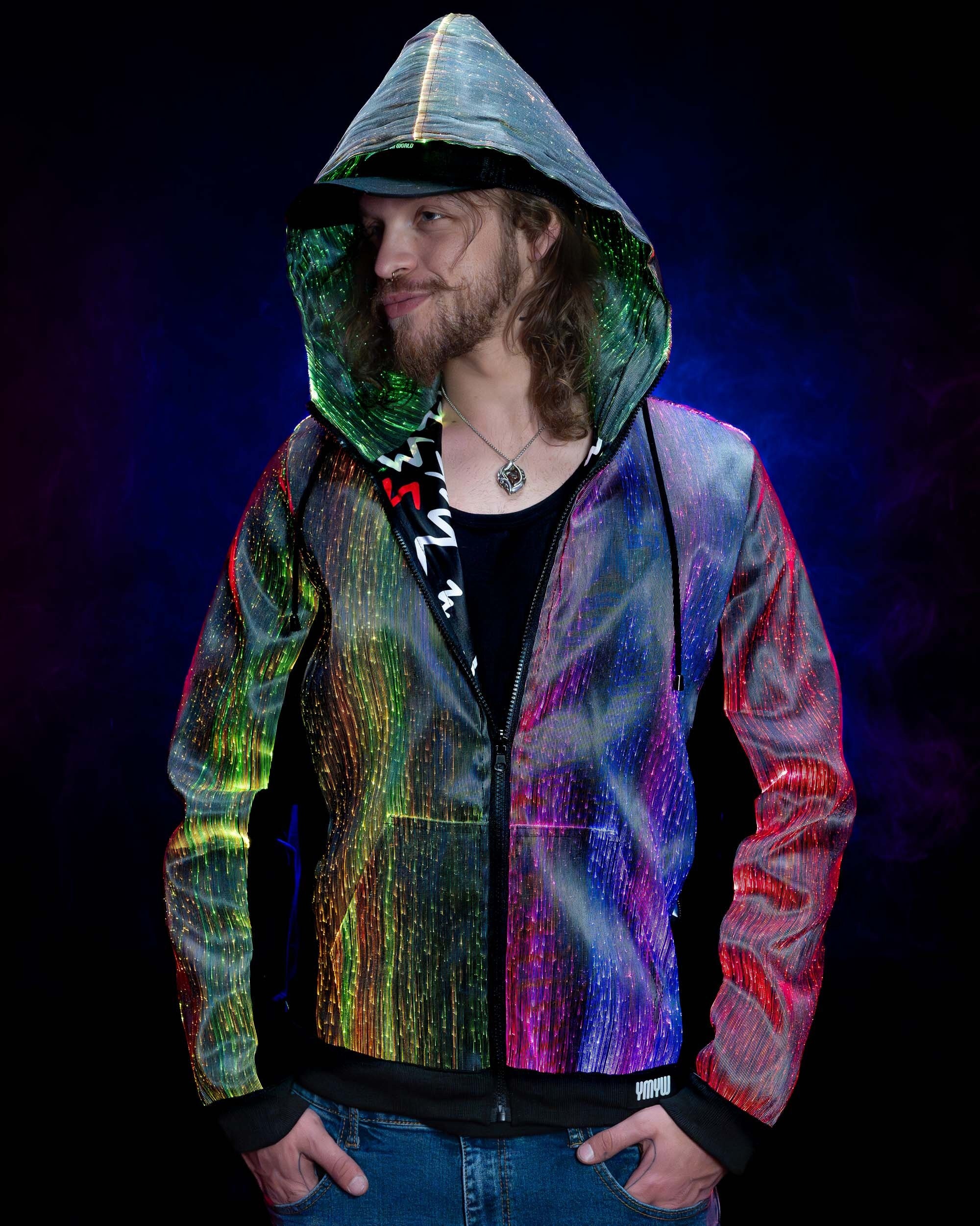 Rave Light up Hoodie Etsy Canada