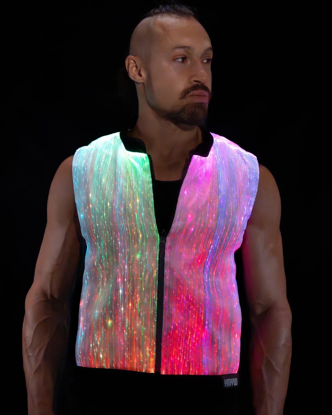 Lucky Rave LUCKY STAR Led Vest Mens Rave Outfit Burning Man Outfit Edc Gear EDC ...