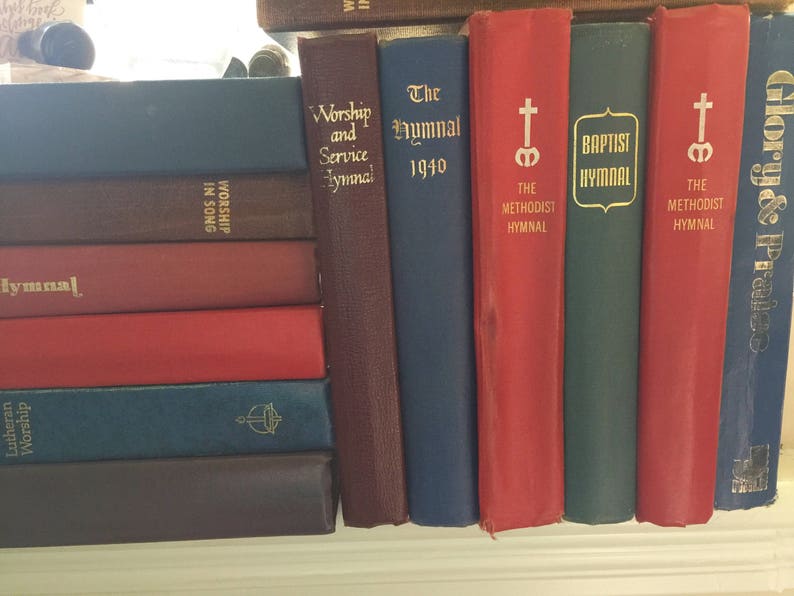 Vintage Hymn Sheets, Christian Ephemera Pack for Junk Journal, Hymn ...